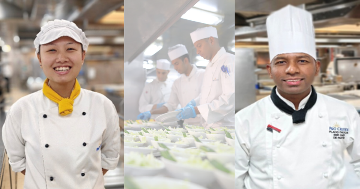 Life in the galley with P&O Cruises